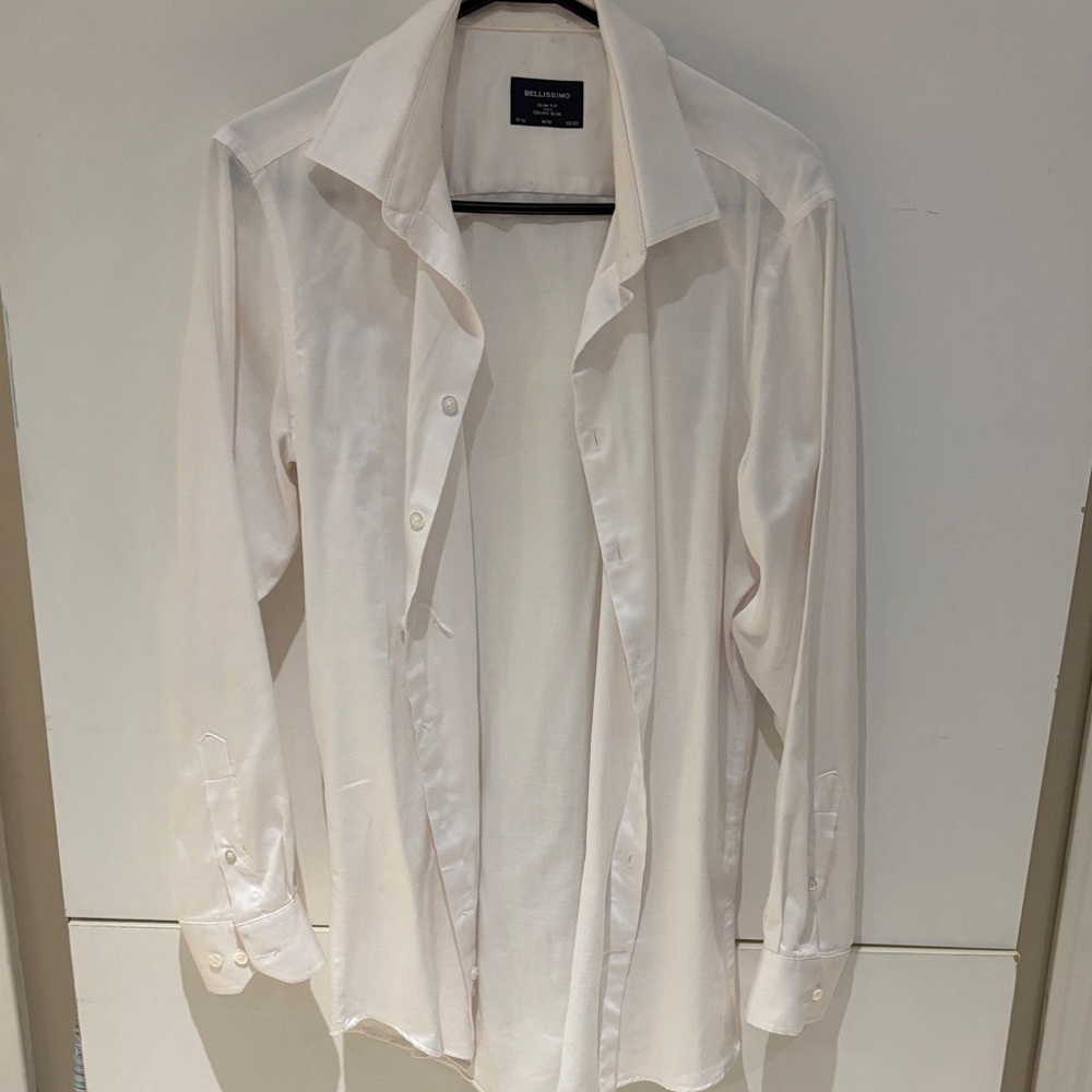 Classic White Dress Shirt by [Brand]